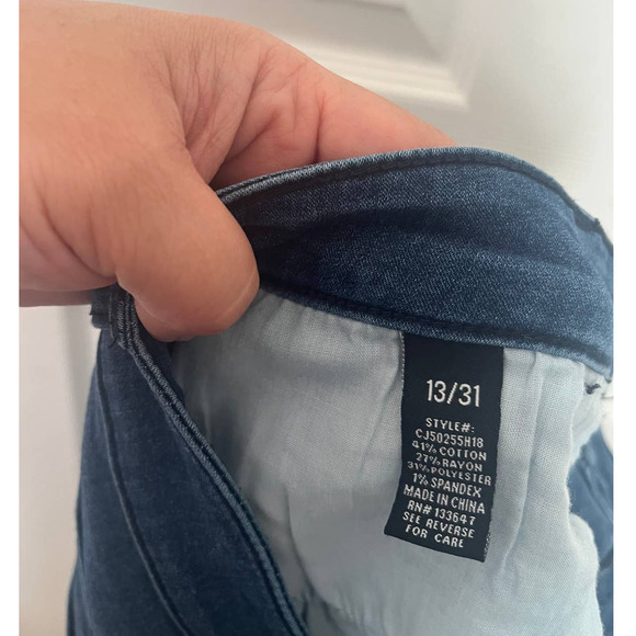 Pink by Victoria Secret Soft Denim Skirt, Size 13/31 - Picture 4 of 4